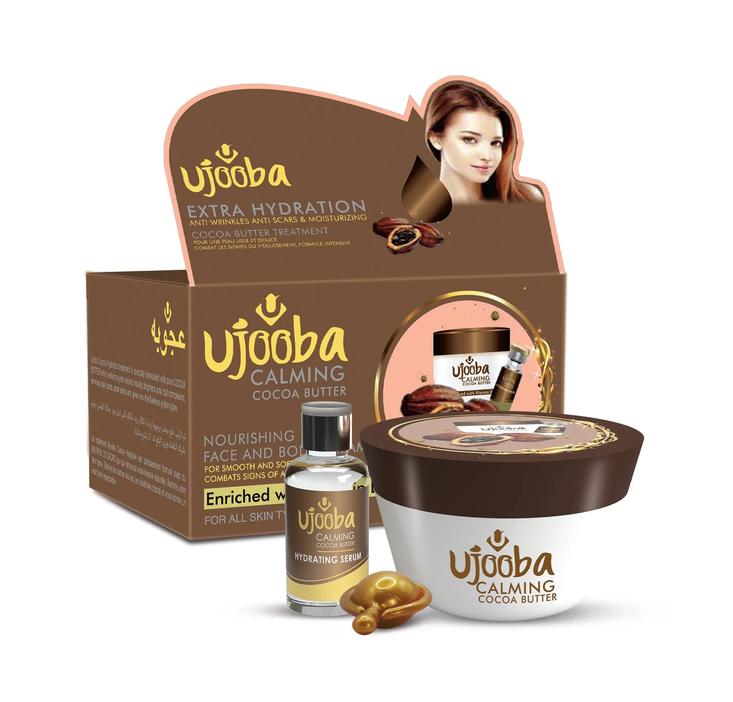 Ujooba 3 in 1- Face and Body Cream