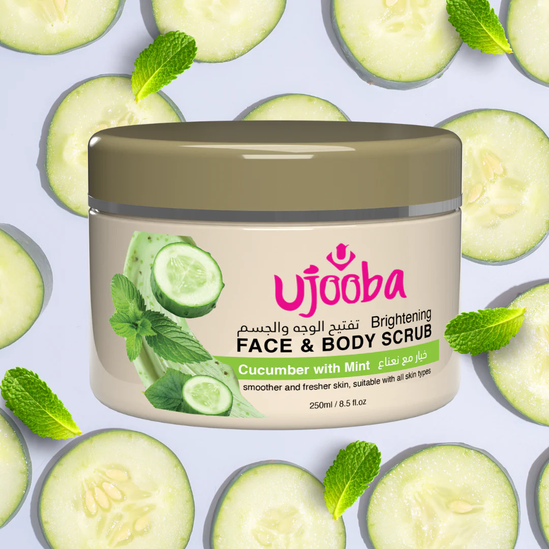 Ujooba Cucumber &amp; Mint- Body Scrub