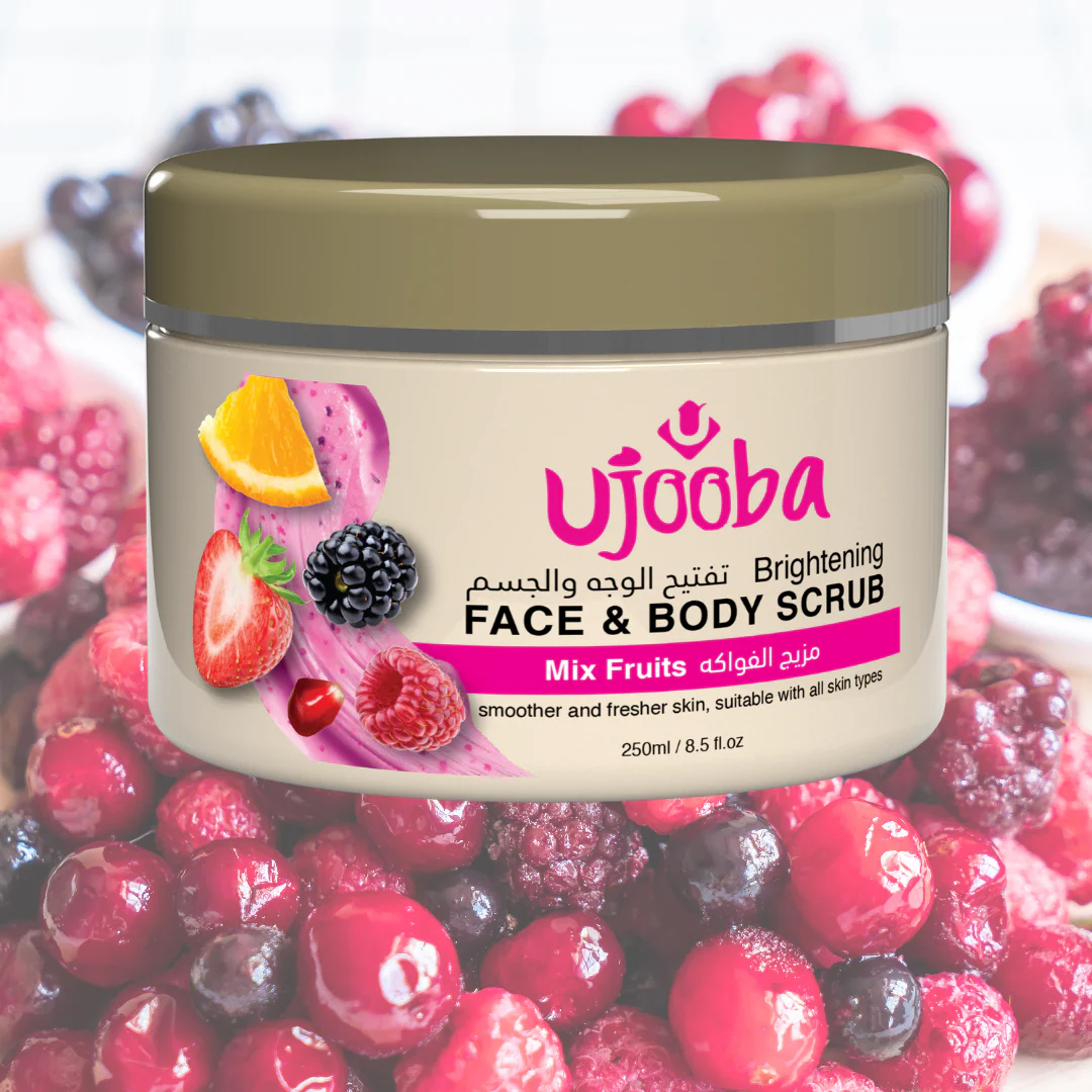 Ujooba Mix Fruit -Face &amp; Body Scrub
